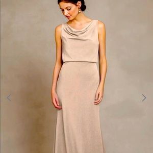 Jenny Yoo Madelyn Chai Stretch Crepe Bridesmaid dress
